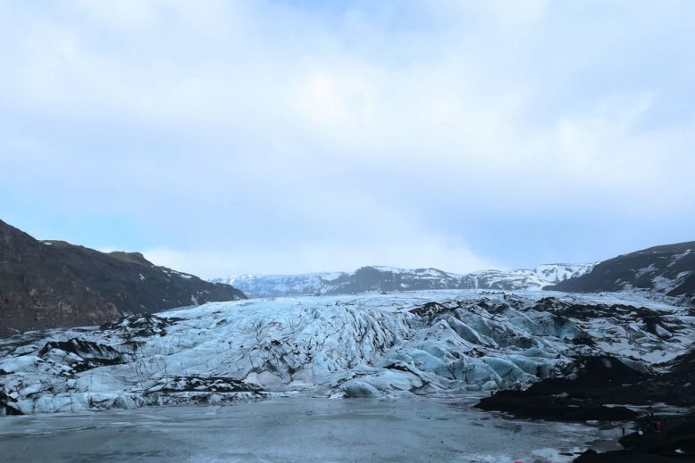 Bon Vent Normand - 1 semaine en Islande sans voiture - Côte sud glacier Sólheimajökull