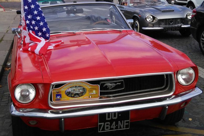 Bon Vent Normand - Vincennes en anciennes à Paris - 2019 - Ford Mustang USA