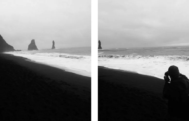 Bon Vent Normand - 1 semaine en Islande sans voiture - Côte sud vik plage sable noir