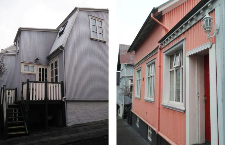 Bon Vent Normand - 1 semaine en Islande sans voiture - Reykjavik maisons colorées