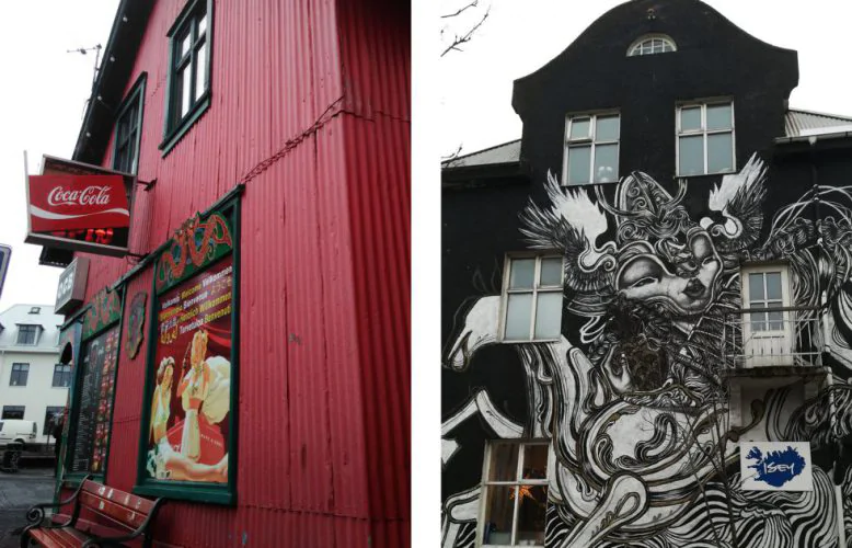 Bon Vent Normand - 1 semaine en Islande sans voiture - Reykjavik maisons colorées et street art