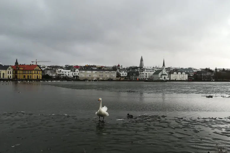 Bon Vent Normand - 1 semaine en Islande sans voiture - lac gelé